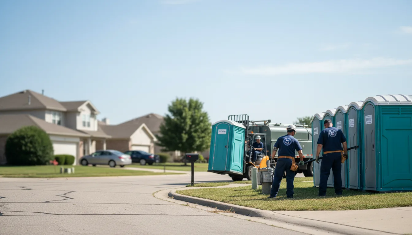 Porta Potty Rental in Weston, MO near me